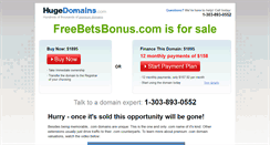 Desktop Screenshot of freebetsbonus.com